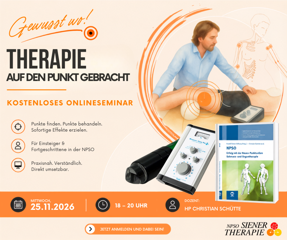 Kostenlose Onlineseminar – Gewusst Wo! Therapie auf den Punkt gebracht